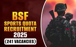 BSF Constable GD Sports Quota Recruitment 2025 – 241 Posts