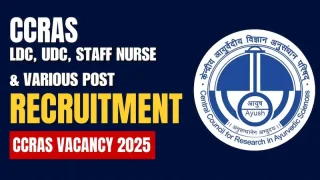 CCRAS Recruitment 2025 – Apply for Group A, B & C Posts