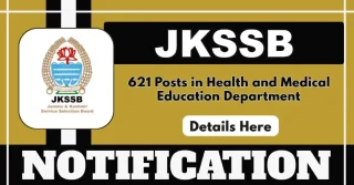 JKSSB Advertisement Notification No. 07 of 2025